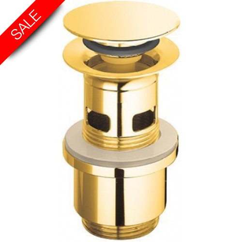 Catalano - Flat Brass Drain With Snap Motion