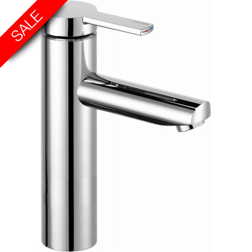 Keuco - Plan Blue Single Lever Basin Mixer 130 Without Pop-Up Waste