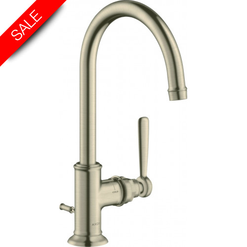 Montreux Single Lever Basin Mixer 210 With Pop-Up Waste Set