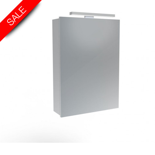 Saneux - Olympus H700 x W500mm (1 Door) Illuminated Cabinet