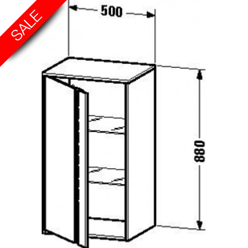 Duravit - Bathrooms - Ketho Low Cabinet 360x500x880mm RH
