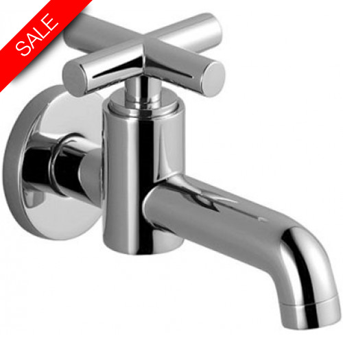 Tara Single Basin Tap For Wall Mounting 140mm Projection