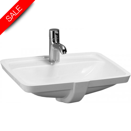 Laufen - Pro S A Built In Basin With Tap Bank 525 x 400mm 0TH