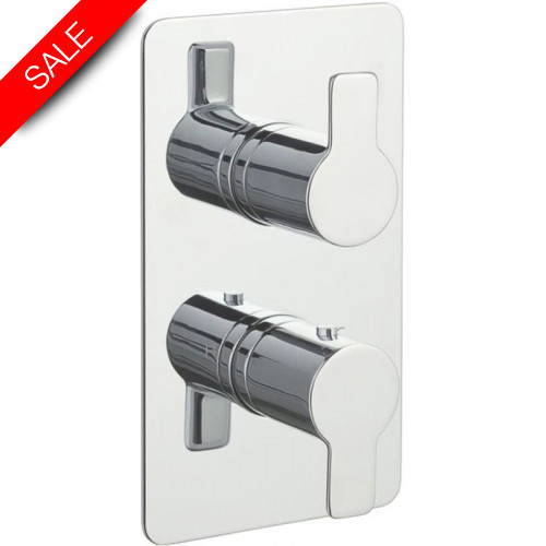 Just Taps - Amore Thermostatic Concealed 3 Outlet Shower Valve
