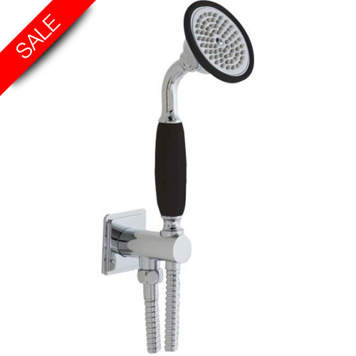Just Taps - Grosvenor Pinch Water Outlet & Holder With Hand-Shower