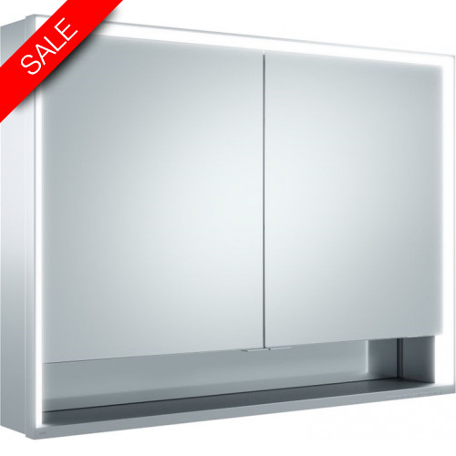 Keuco - Royal Lumos Mirror Cabinet 2 Door 1000 x 735 x 165mm