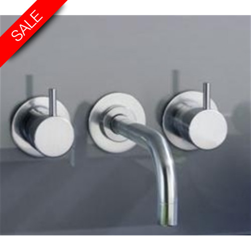 2 Piece Handle NR17, 160mm Fixed Spout 010