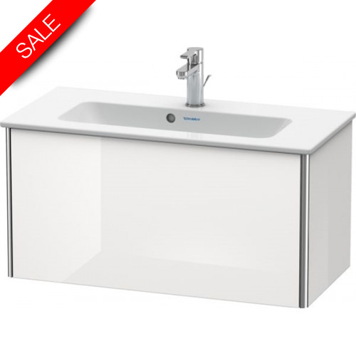 XSquare Vanity Unit, 1 Pull-Out Comp 400x810x388mm