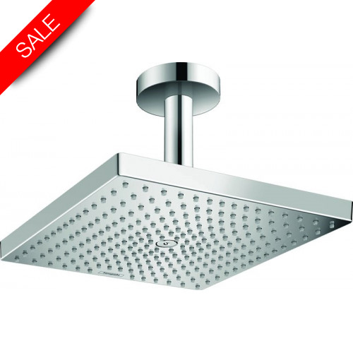 Hansgrohe - Bathrooms - Raindance E Overhead Shower 300 1Jet With Ceiling Connector