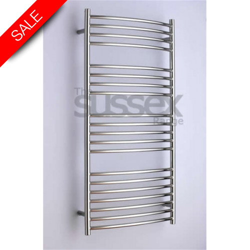 Adur Electric Curved Fronted Towel Rail 1250x620mm