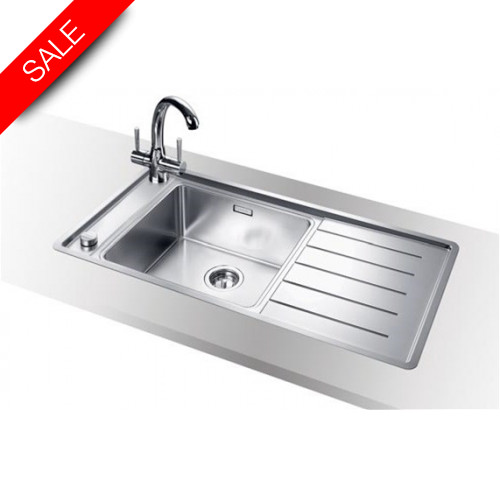 Andano XL 6 S-IF Inset Sink & Tap Pack LH Bowl