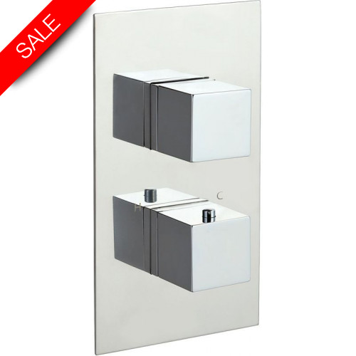 Just Taps - Athena Thermostatic Concealed 3 Outlet Shower Valve