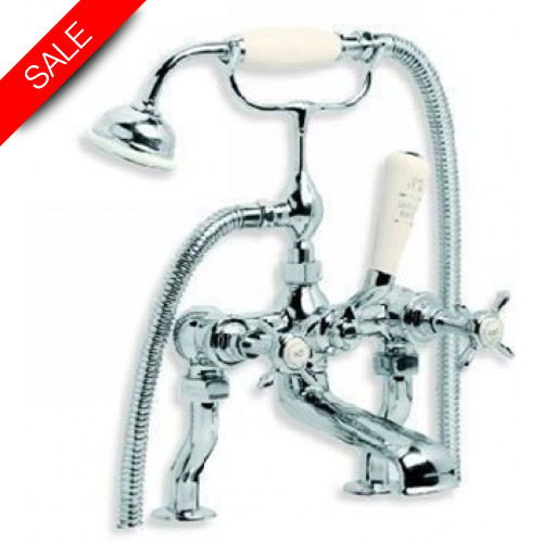 Lefroy Brooks - Classic Deck Mounted Bath Shower Mixer