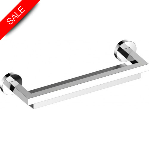 Keuco - Edition 90 Shower Shelf With Integrated Glass Wiper 400mm