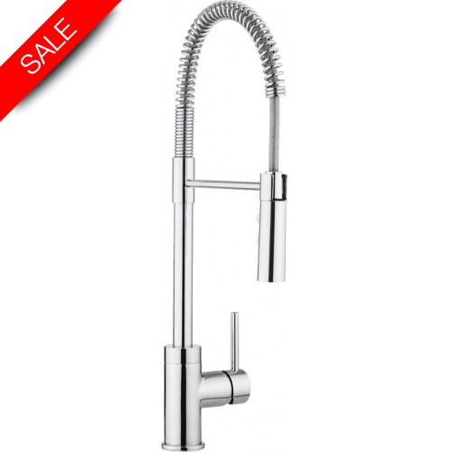 Crosswater - Cook Side Lever Kitchen Mixer With Flexi Spray