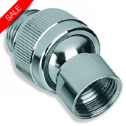 Classic Shower Head Connector With Swivel Ball