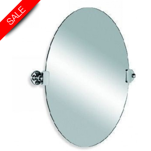 Classic Edwardian Oval Tilting Mirror