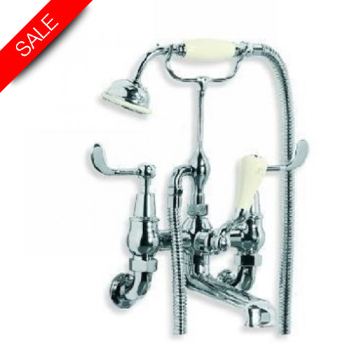Connaught Lever Wall Mounted Bath Shower Mixer