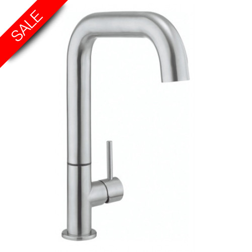 Crosswater - Tube Side Lever Kitchen Mixer