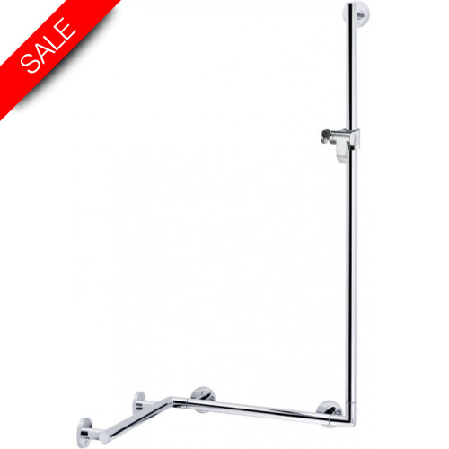 Plan Care Rail System With Shower Rod 797/880/1265mm