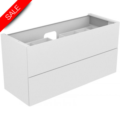 Keuco - Edition 11 Vanity Unit With Double Drawer Front