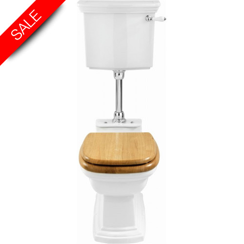 Imperial Bathroom Co - Radcliffe Low Level Cistern & Fittings