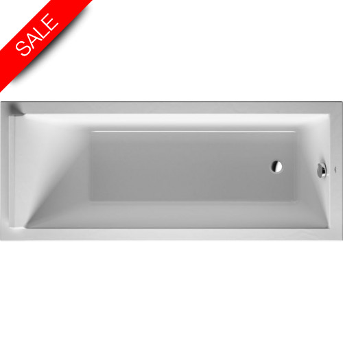 Starck Bathtub 1600x700mm Built-In Incl Support Frame