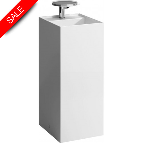 Laufen - Kartell Freestanding Washbasin 375 x 435 x 900mm 3TH