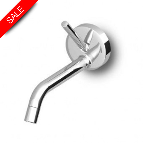 Isystick Wall Mounted Basin Mixer 166mm Spout