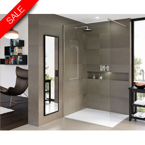 Matki One Wet Room Panel 1500mm With Wall Brace