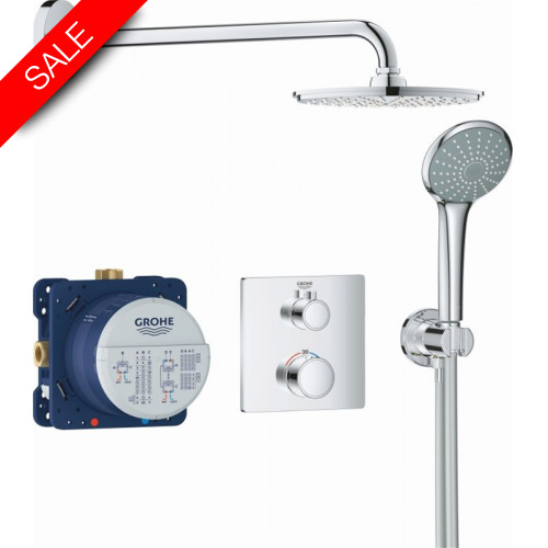 Grohe - Bathrooms - Grohtherm Perfect Shower Set - Square