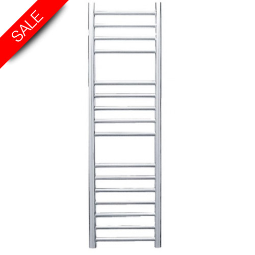 Steyning Cylindrical Electric Flat Front Towel Rail 1000x300
