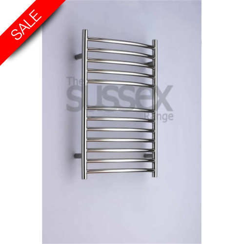 JIS - Camber Electric Curved Fronted Towel Rail 700x520mm