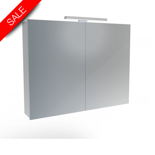 Saneux - Olympus H700 x W900mm (2 Door) Illuminated Cabinet