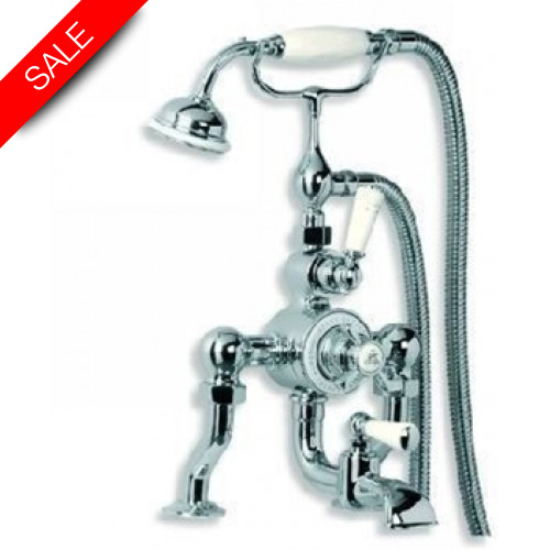 Lefroy Brooks - Godolphin Deck Mounted Themostatic Bath Shower Mixer