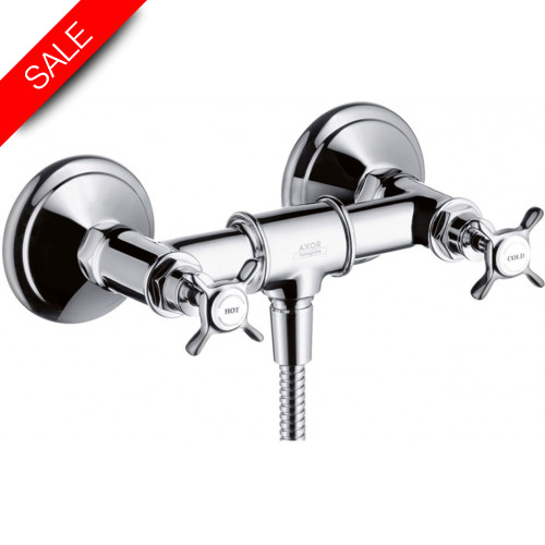 Montreux 2-Handle Shower Mixer For Expd Inst W/Cross Handles