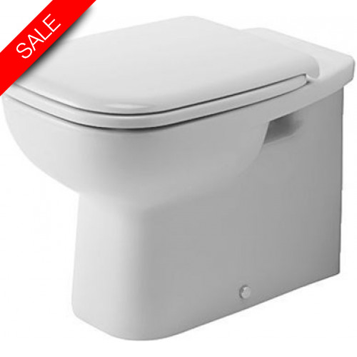Duravit - Bathrooms - D-CodeFloorstanding Toilet Washdown Model, 560 x 355mm
