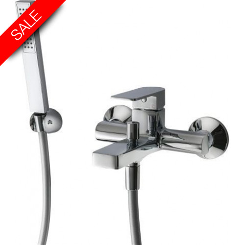 Ten Bath Shower Mixer Wall Mounted With Kit