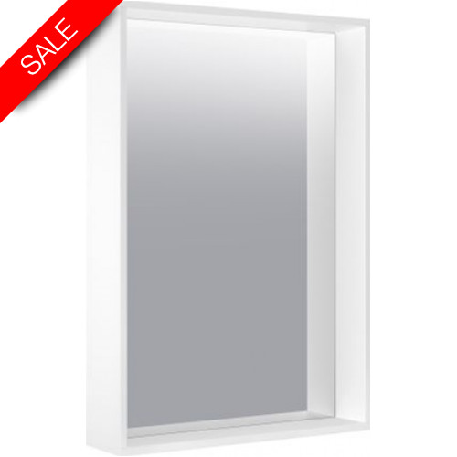 Plan Cloakroom Crystal Mirror 460 x 850 x 105mm