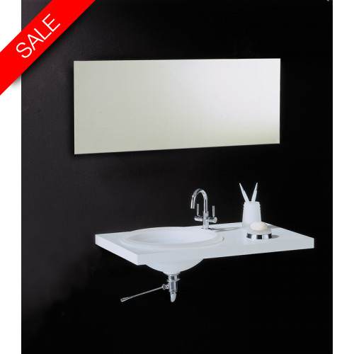 Bathroom Origins - Slim Rectangular Mirror 400x1000mm