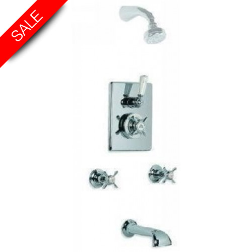 Lefroy Brooks - Godolphin Concealed Thermostatic Valve With Bath Filler