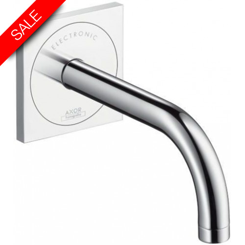 Hansgrohe - Bathrooms - Uno Electronic WM Basin Mixer, Conc Inst With Spout 165mm