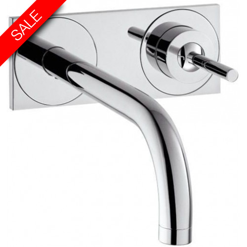 Uno Single Lever WM Basin Mixer With Spout 225mm & Plate