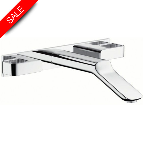 Hansgrohe - Bathrooms - Urquiola 3-Hole Basin Mixer Wall Mounted With Spout 228mm