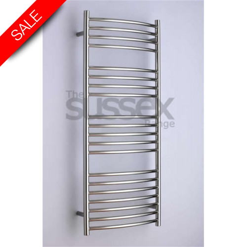 Adur Electric Curved Fronted Towel Rail 1250x520mm