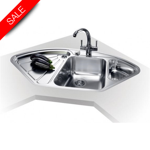 Delta-IF Inset Sink & Tap Pack RH Bowl