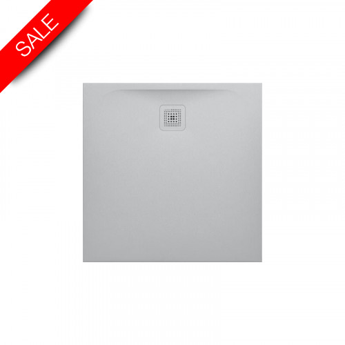 Laufen - Marbond Shower Tray-Square 900x900mm Drain On Short Side