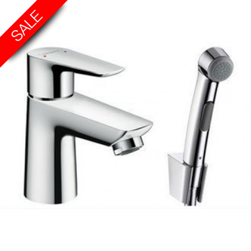 Hansgrohe - Bathrooms - Talis E Single Lever Basin Mixer With Bidette Hand Shower