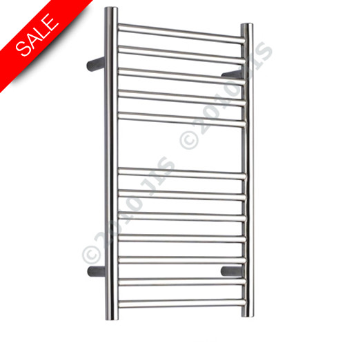 Ouse Electric Flat Fronted Towel Rail 700x400mm