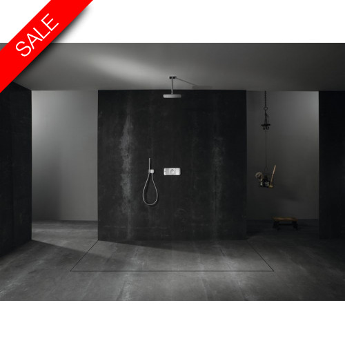 Hansgrohe - Bathrooms - Raindance E Overhead Shower 360 1Jet With Ceiling Connector